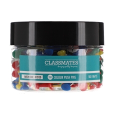 Classmates Push Pins  Assorted - Pack of 200